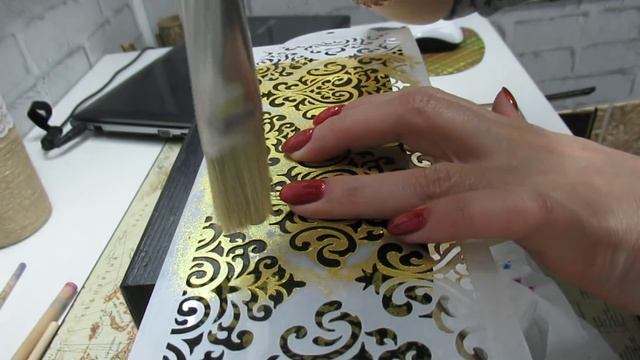 Шкатулка с росписью! Мастер класс!