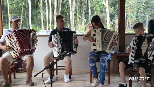 Sanfoninha de ouro + Cana verde | Alunos do Instituto Foleskey | Foles Start 2020 смотреть онлайн