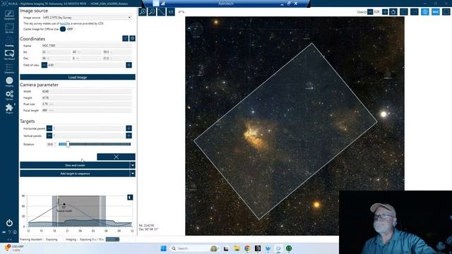 Setting up, testing and conversation about my astrophotography setup. смотреть онлайн
