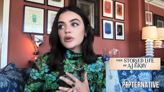 Lucy Hale and Kunal Nayyar talk about The Storied Life of A.J. Fikry смотреть онлайн