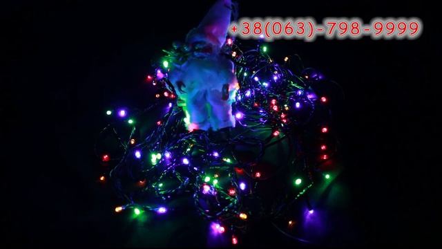 Гирлянда мультифункциональная 120 LED уличная смотреть онлайн