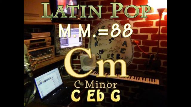 Cm Minor - One Chord Vamp - Latin Pop M.M.=88 смотреть онлайн