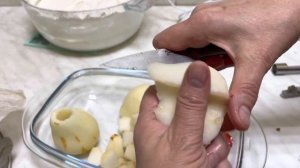 ИЗ БЕЛКОВ ОЧЕНЬ ПРОСТОЙ десерт с фруктами