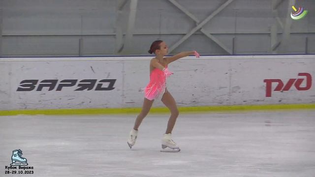 Сельскова Дениэла. Кубок Виража Казань 28 10 23. 3 спортивный разряд смотреть онлайн