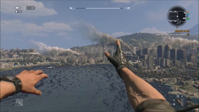 DYING LIGHT FLYING GLITCH- COOL FLIGHT GLITCH-FLOAT ABOVE THE MAP (XBOX ONE) смотреть онлайн