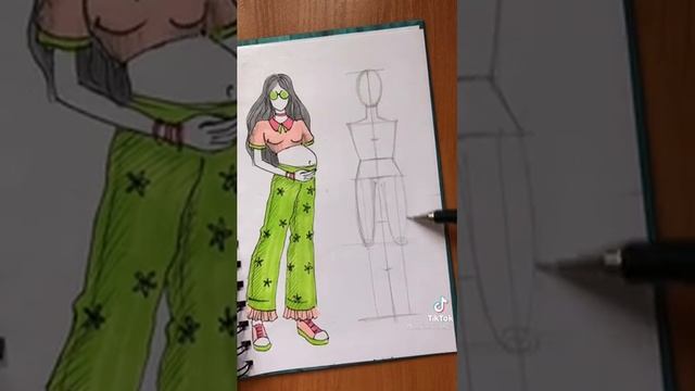 Если хочешь научиться рисовать человека то Повторяй за мной смотреть онлайн