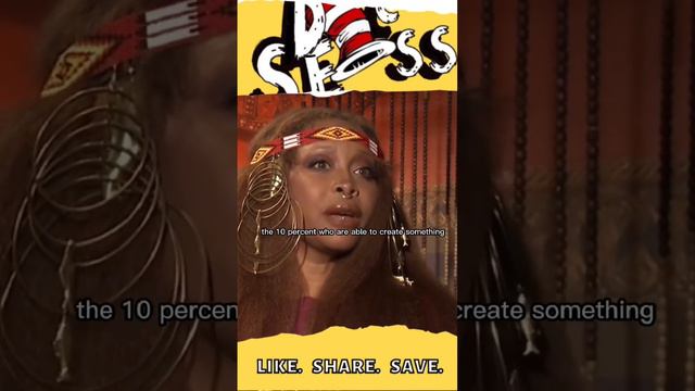 Erykah Badu dropping wisdom. Be sure to keep your poise in the noise. смотреть онлайн