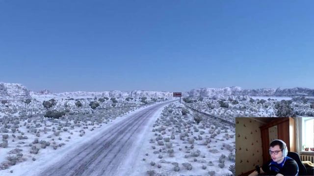Мод Frosty Winter Weather v4.8 для American Truck Simulator (1.46.x) смотреть онлайн