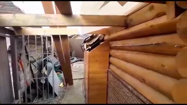 Строим навес от бани до забора смотреть онлайн
