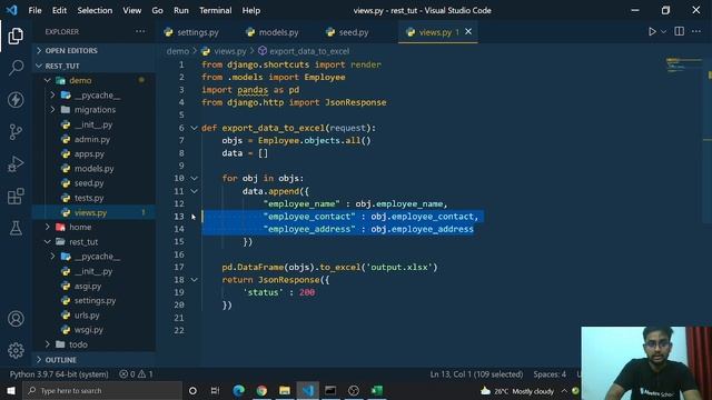 Excel import and Export in Django | Import and Export Excel files via Django | Newton school смотреть онлайн