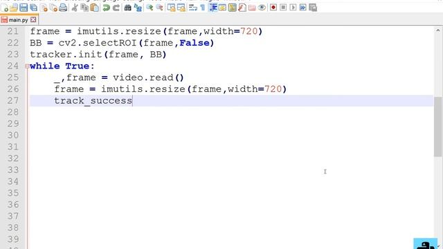 Object tracking in Python: Track object on selection Part 2 смотреть онлайн