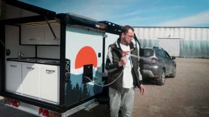 ПРИЦЕП КАПЛЯ ДЛЯ РЫБАЛКИ ОБЗОР | Лучший кемпер автодом на колёсах