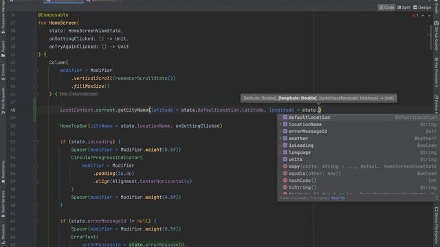 Geocoding and Unit Testing : MVI Compose Weather App смотреть онлайн