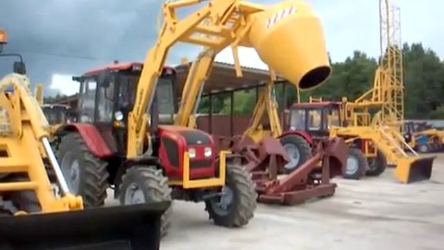 Бетоносмеситель навесной БЛ 260 (для МТЗ) смотреть онлайн