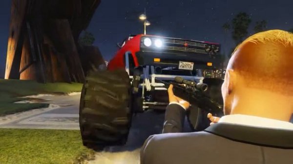 GTA Online Marshal face blasting