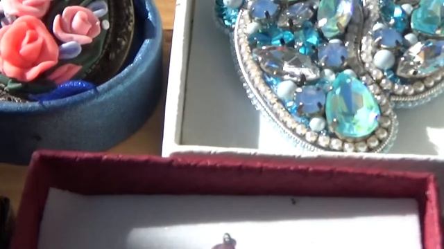 Украшения ручной работы из бисера и страз /Handmade jewelry made of beads and Rhinestones. смотреть онлайн