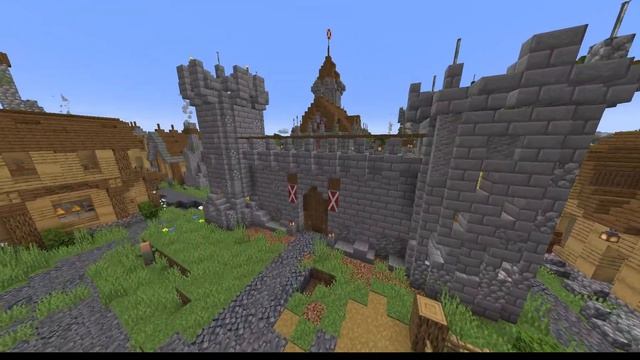 Minecraft Terralith + Distant Horizons Test