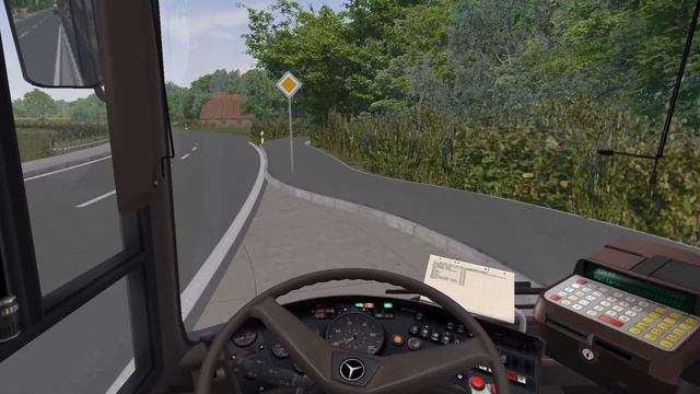 OMSI 2 • Oberstedt v2 (line 539) • Mercedes-Benz O407 ZF • Part 1 смотреть онлайн