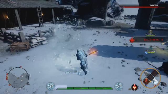Dragon Age: Inquisition Dragonslayer multiplayer update (Checking out the Avvar Warrior) смотреть онлайн
