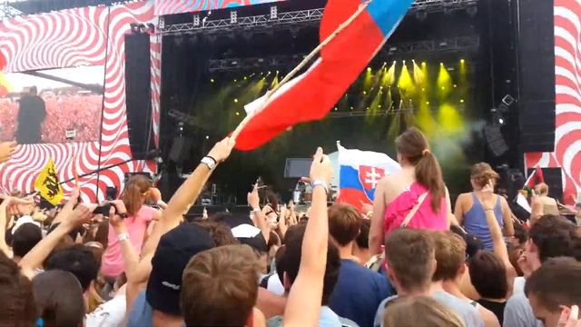 Imagine Dragons - On top of the world @ Sziget Festival 2014 смотреть онлайн