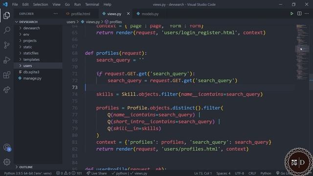 Python Django - Search in Website смотреть онлайн