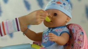 Zapf  Creation BABY born Soft Touch Кукла-мальчик 824-375 Кукла-девочка 825-938