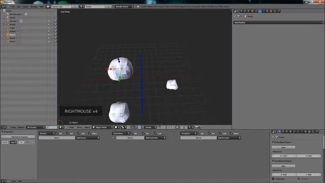 Blender Game Engine - Wie erstelle ich ein Spiel mit Blender #4 смотреть онлайн