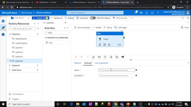 32. Filter Activity in Azure Data Factory смотреть онлайн