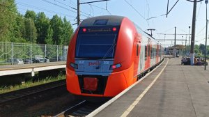 Поездка на ЭС2Г 008. Санкт - Петербург - Мельничный Ручей (Дорога Жизни)