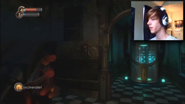 [BLIND] Lets play Bioshock - I can shoot FIRE now Ep 5 смотреть онлайн