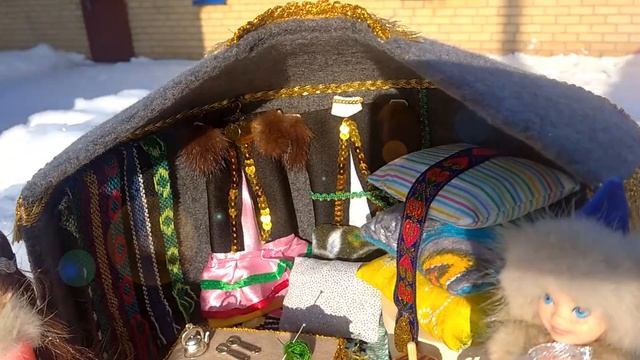 Мини юрта своими руками смотреть онлайн