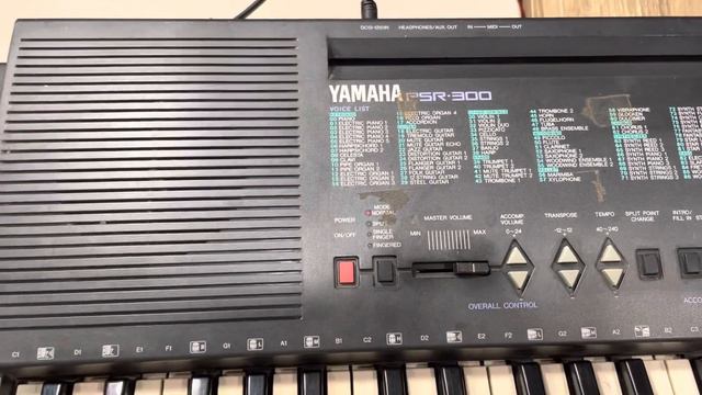 ซ่อมคีย์บอร์ด YAMAHA PSR-300 โทร. 0900930999 смотреть онлайн