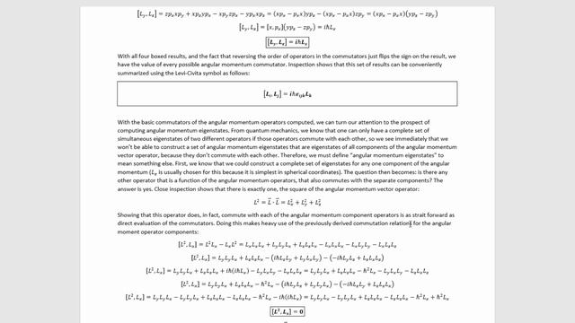Angular Momentum Operator Algebra And Eigenvalue Relations | The Harmonic Oscillator Way смотреть онлайн