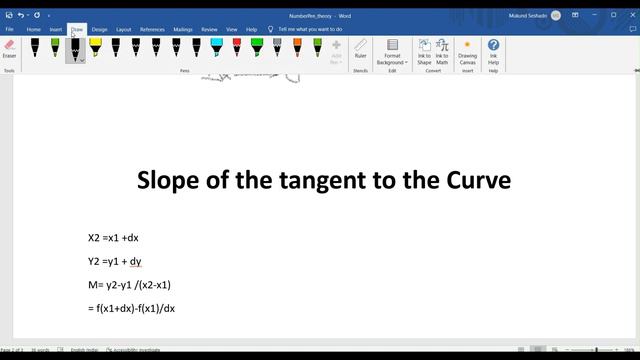 Lesson- Slope of tangent to the curve is given by dy/dx смотреть онлайн