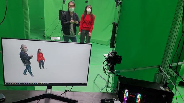 4D Volumetric Point Cloud, Real-time 3D Reconstruction смотреть онлайн