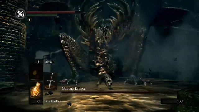 Gaping Dragon (Dark Souls Bosses Pt 4) смотреть онлайн