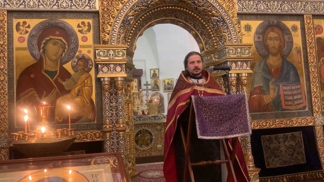 Проповедь отца Александра Гумерова в Неделю 17-ю по Пятидесятнице, по Воздвижении. 1.10.2023 смотреть онлайн