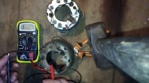 Проверка генератора мотоцикла Минск, Восход 6 вольт