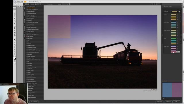 Bi-Color Color Efex. Делаем красивые закаты в фотошопе смотреть онлайн
