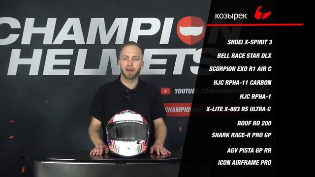 HJC RPHA 1 обзор и дорожные испытания - ChampionHelmets.com смотреть онлайн