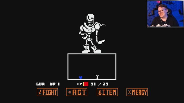 СВИДАНИЕ С ПАПИРУСОМ ➔ Undertale #3 смотреть онлайн