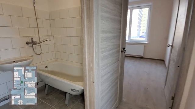 Видеообзор 4-комнатной квартиры 70 м² в ЖК "Погода" смотреть онлайн