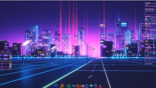 Linux Elive 3.8.32 Enlightenment Desktop New Design