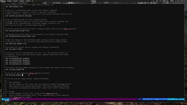 Ranger : A VIM-inspired file manager for terminals смотреть онлайн