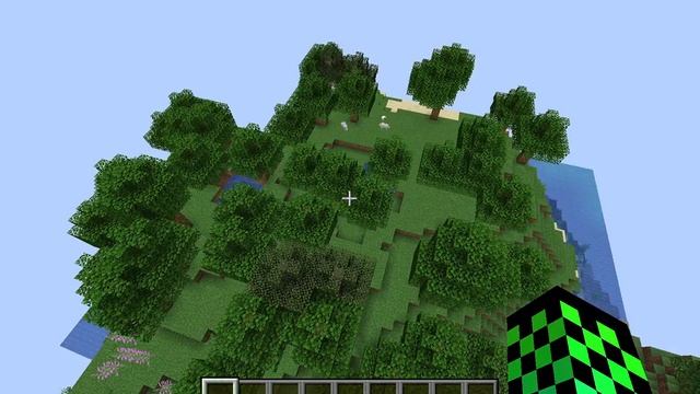 so I started Minecraft java edition NOT A SERIES I did not choose the seed and this happened смотреть онлайн