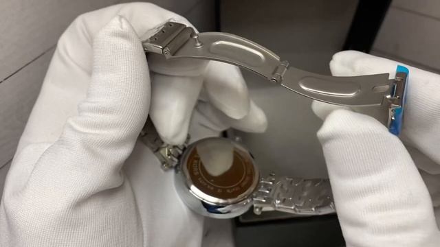 Наручные часы Michael Kors, кварцевые, серебристые, синий циферблат