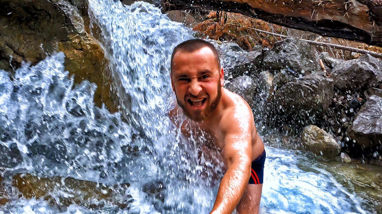 Крым ЖАРА Зимой. Где ОТДЫХАЮЩИЕ. Горные РЕКИ переполнены ОТКУДА столько ВОДЫ. Ущелье ТРЁХ ГОР. смотреть онлайн