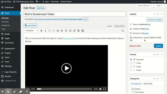 How Add a link to another website in a WordPress Blog Post смотреть онлайн