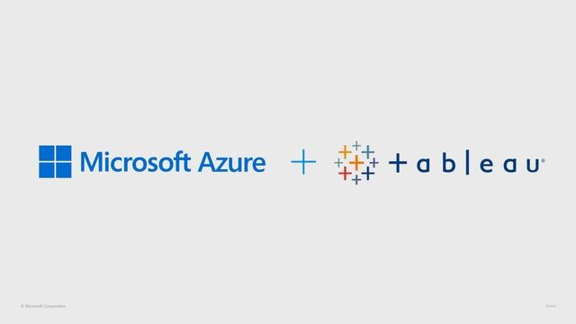 Microsoft | Azure + Tableau: data to insights at speed of light смотреть онлайн