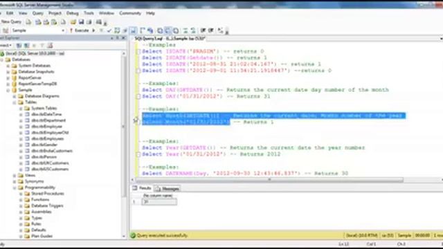 Part 26 IsDate, Day, Month, Year and DateName DateTime functions in SQL Server смотреть онлайн